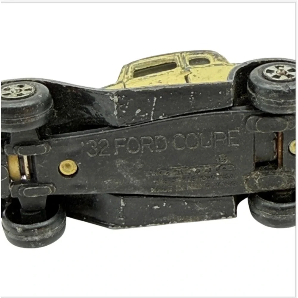 Vintage Midgetoy 32 Ford Coupe Die Cast Car Rockford IL Hong Kong 3